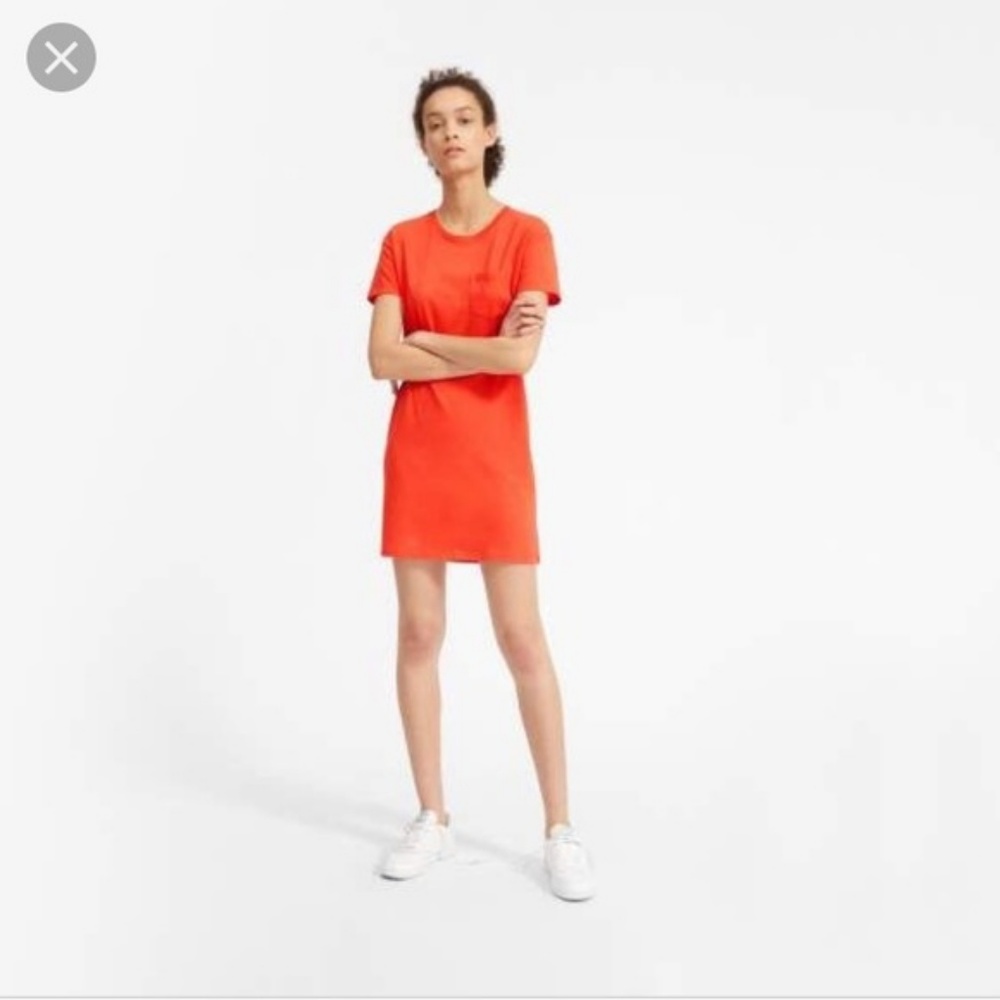 Everlane Cotton Box-Cut Tee Dress Size M
